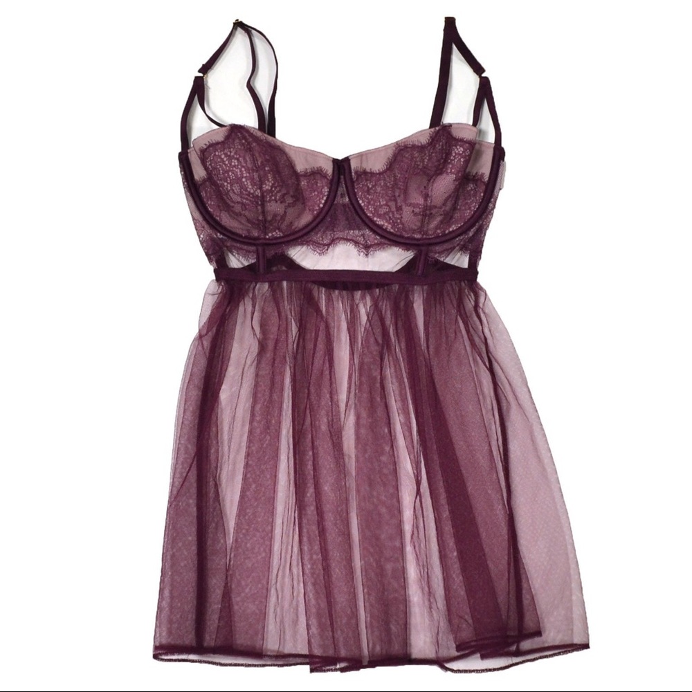 Victoria’s Secret Babydoll/teddy bustier